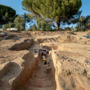 La tombe à chambre de la nécropole de Lamaghjone